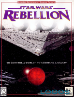 La copertina di Star Wars Rebellion